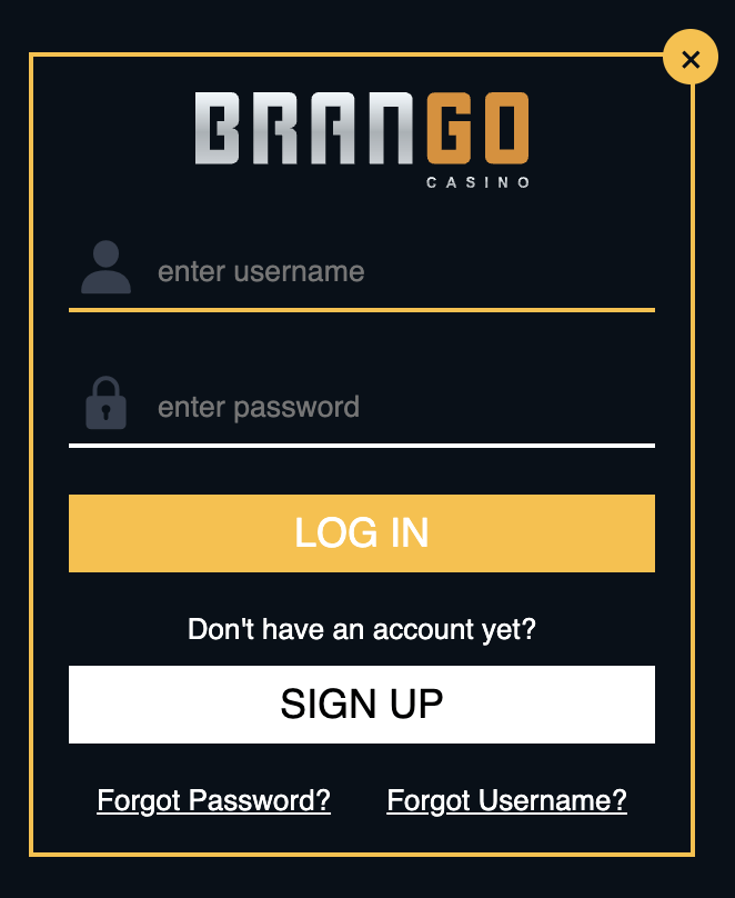 brango casino Gameplay